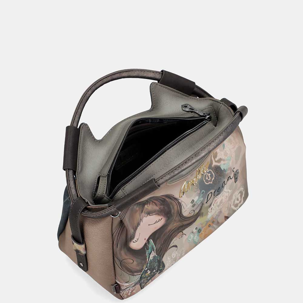 Anekke Borsa Bowling | Collezione Real | Manici e Tracolla