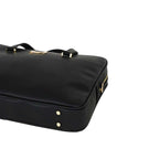 Camomilla Milano | Borsa PC Nera in Saffiano con Fiocco