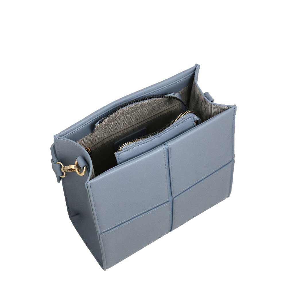 Camomilla Milano Borsa a Mano Ivy Azzurro SC - Stile Retrò Contemporaneo