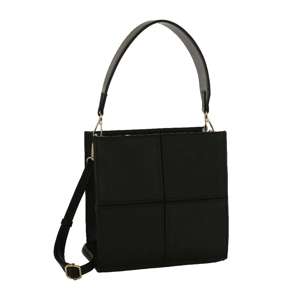 Camomilla Milano Borsa a Mano Ivy Nero SC - Stile Retrò Contemporaneo