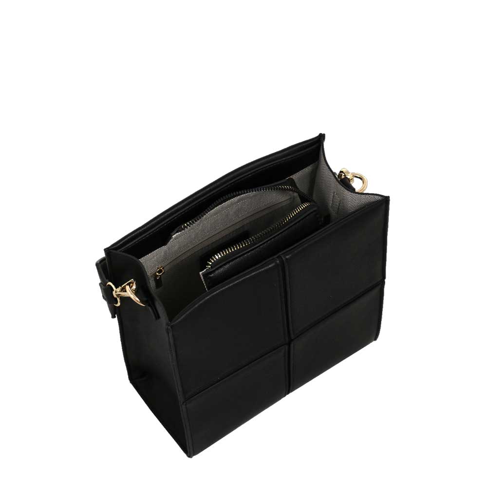 Camomilla Milano Borsa a Mano Ivy Nero SC - Stile Retrò Contemporaneo