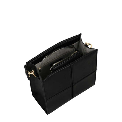 Camomilla Milano Borsa a Mano Ivy Nero SC - Stile Retrò Contemporaneo