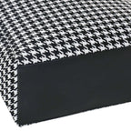 Camomilla Milano | Borsa a Mano L Lulu Nera | Pied de Poule Tapestry