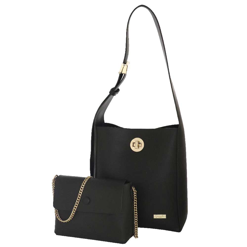 Camomilla Milano | Secchiello Nives M Grigio | Set Bag in Bag