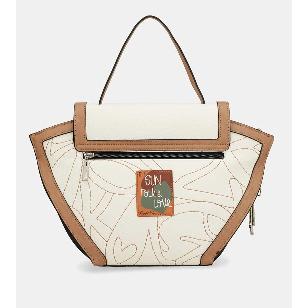 Anekke Borsa a Spalla Tracolla Alma con Patta 40701-304 - Ispirazione Spagnola