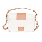 Egon von Furstenberg | Borsa a Mano White Cuoio | Collezione Donna