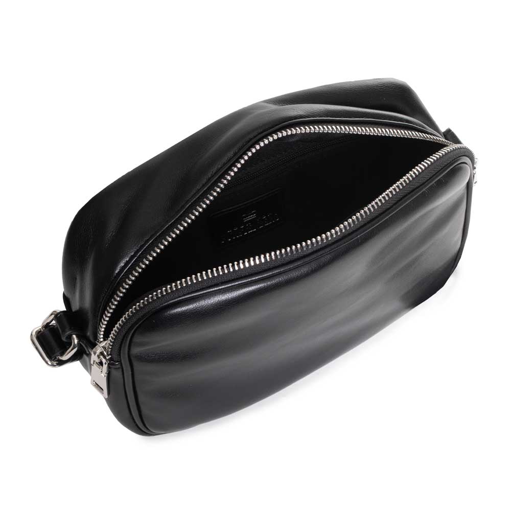 Egon von Furstenberg | Borsa a Tracolla Nera con Logo | Borse Donna