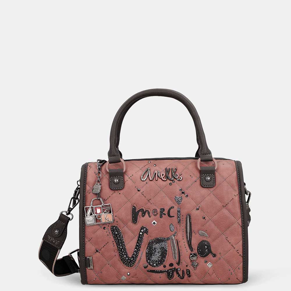 Anekke Borsa Bowling Parisian | Manici e Tracolla | Stile Versatile