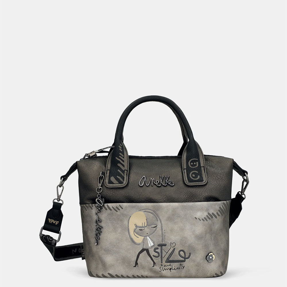 Anekke Borsa con Manici Nature Koko | Stile Atemporale e Iconico