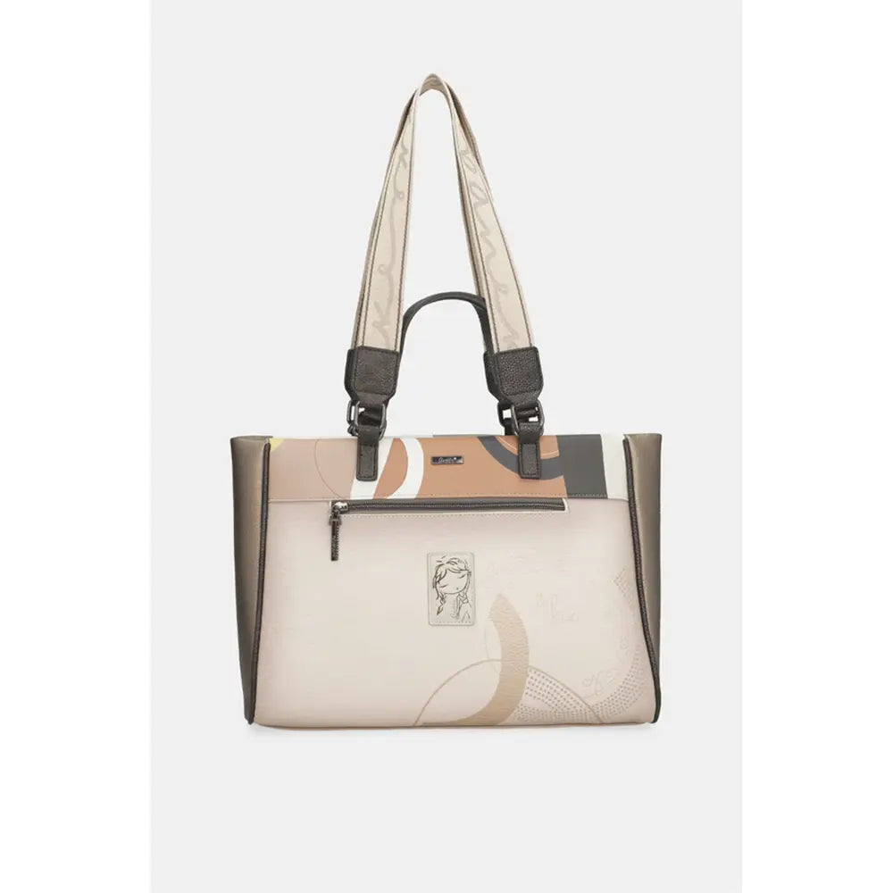 Anekke Borsa a Doppio Manico Eikon | Spazio e Doppia Tracolla | 40 cm