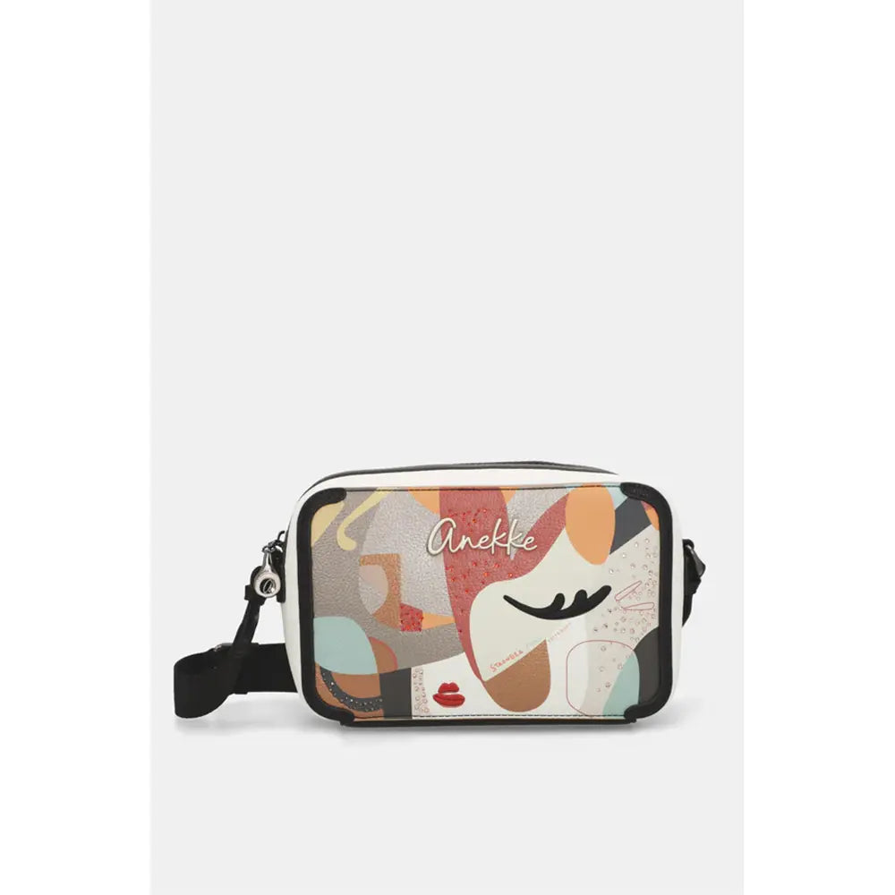 Anekke Borsa a Tracolla con Stampa Eikon | Design Artistico Moderno