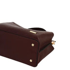 Camomilla Milano | Borsa a Mano Chic Jungle M | Animalier Bordeaux