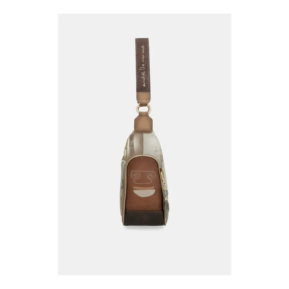 Borsa a Spalla e Tracolla Anekke Muse | Design Artistico | Hobo Bag