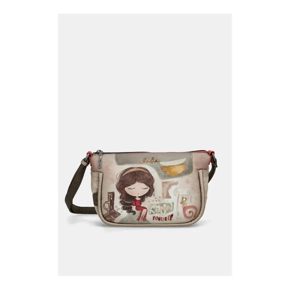 Anekke Borsa a Tracolla Ovale Muse | Design Curvo e Leggero | Donna