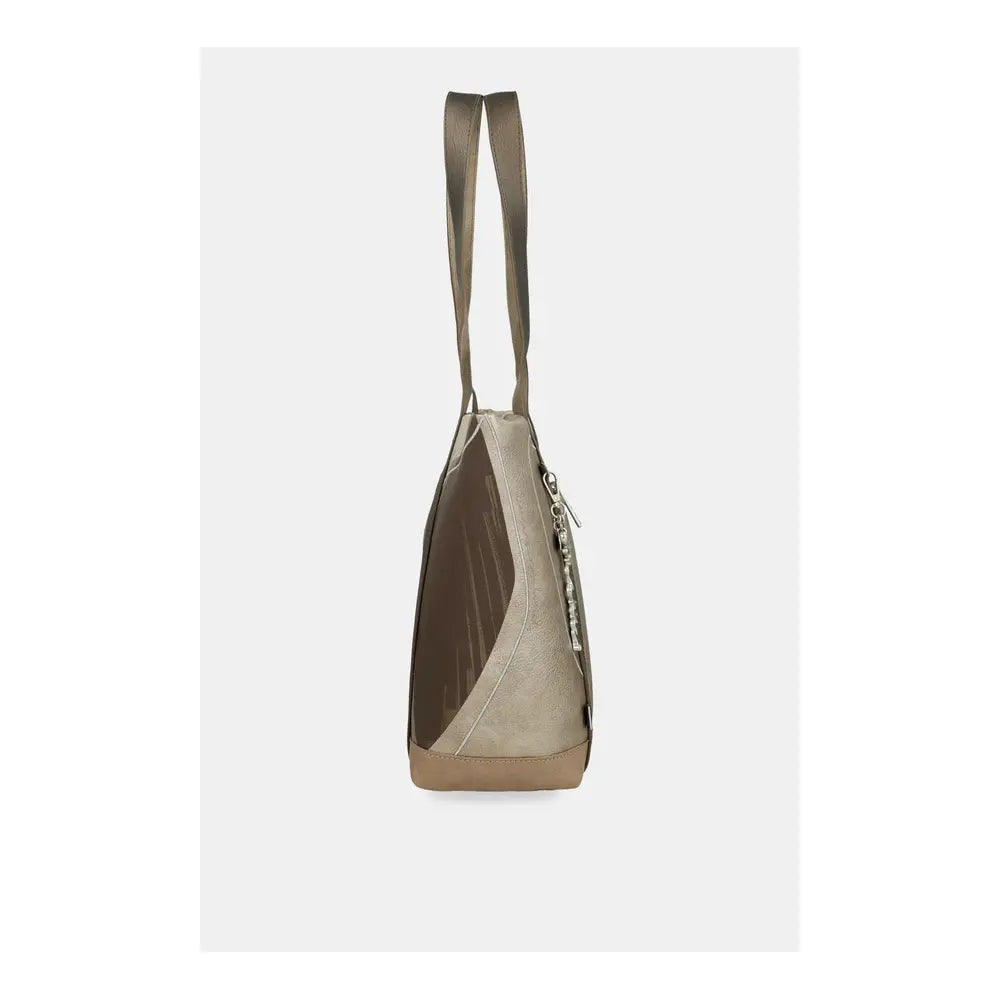 Zaino Borsa Donna Or&Mi In Nylon Crinkle – City Shopper Tracolla, Medio, Elegante