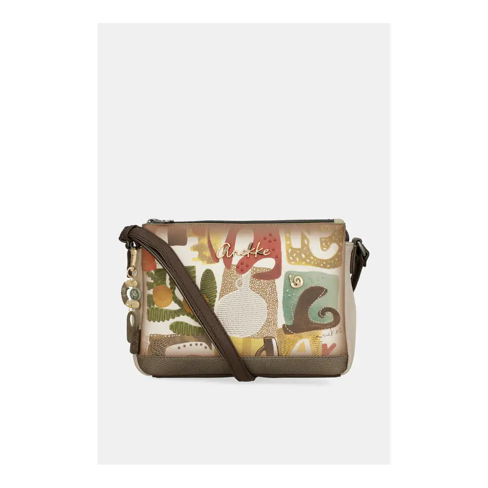 Anekke Borsa a Tracolla Amphora | 3 Scomparti | Design Artistico Muse
