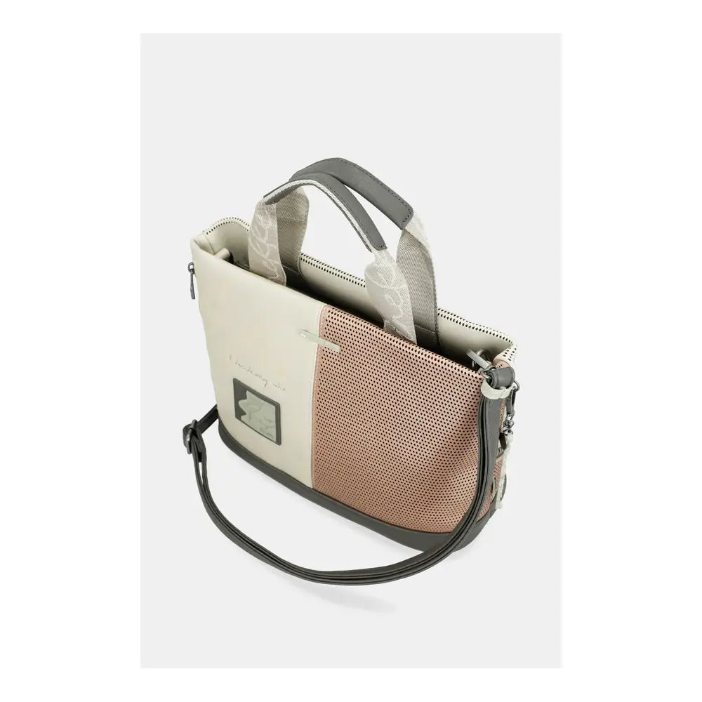Anekke Borsa con Manico Corto Symmetra | Armonia Geometrica e Stile