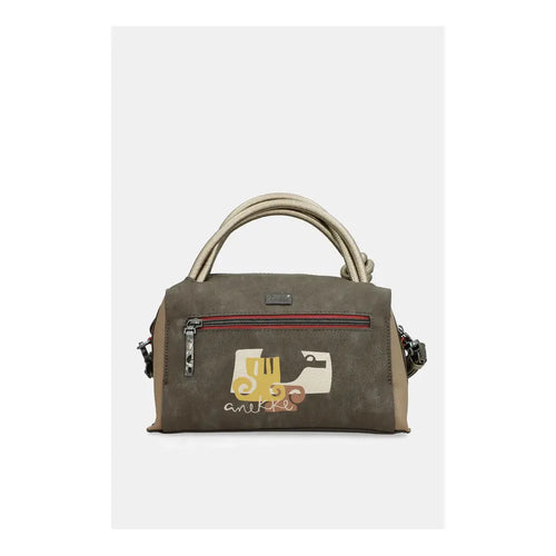 Anekke Borsa con Manico Corto Amphora | Design Compatto e Artistico