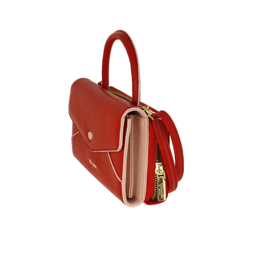 Camomilla Mlano Borsa/Portafoglio L Mon Amour Rossa 12368