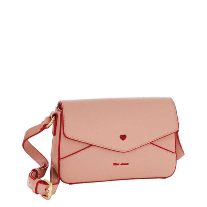 Camomilla Milano Borsa a Tracolla con Patta Mon Amour Rosa 12327