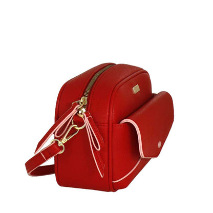 Camomilla Milano Camera Bag Mon Amour Rossa 12338