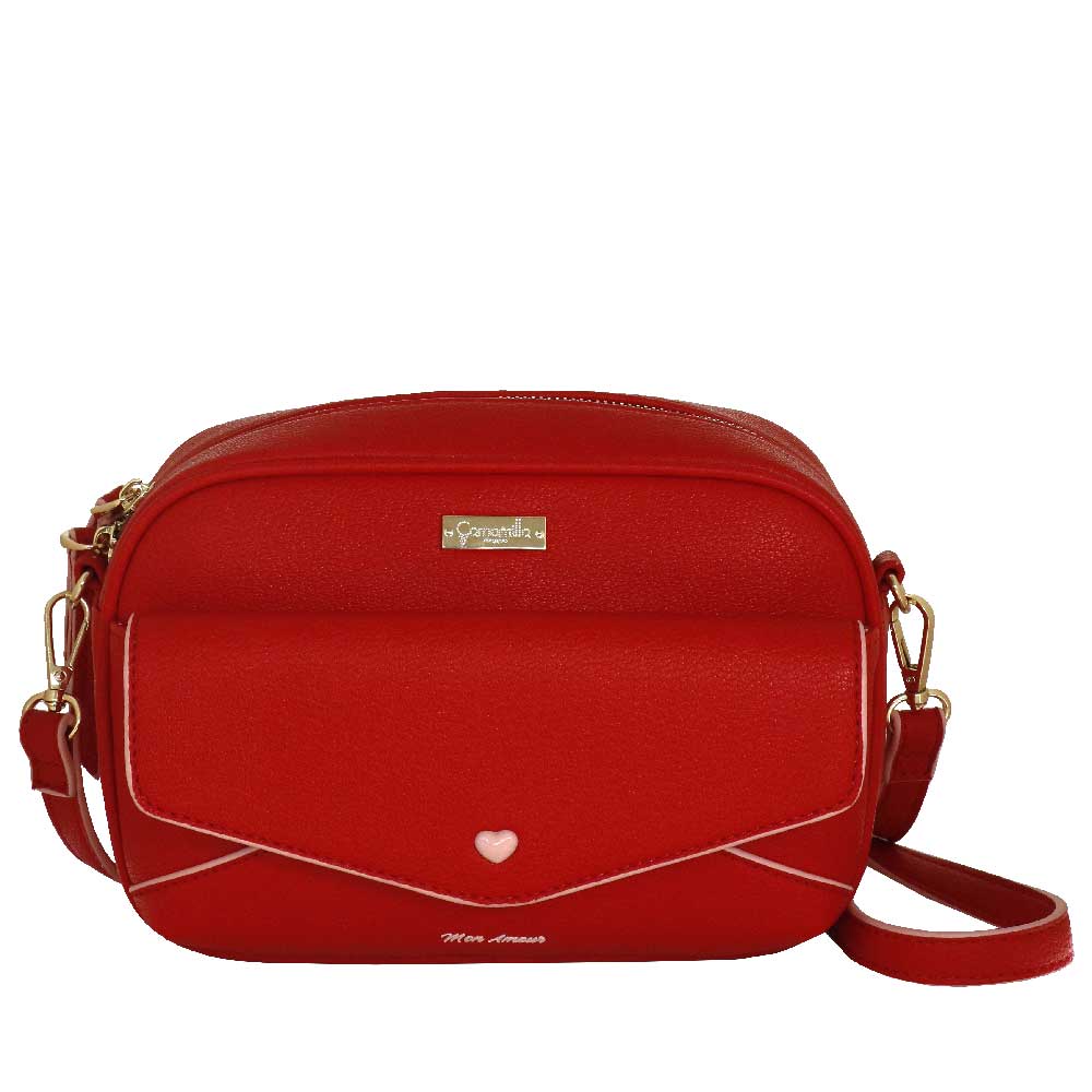 Camomilla Milano Camera Bag Mon Amour Rossa 12338