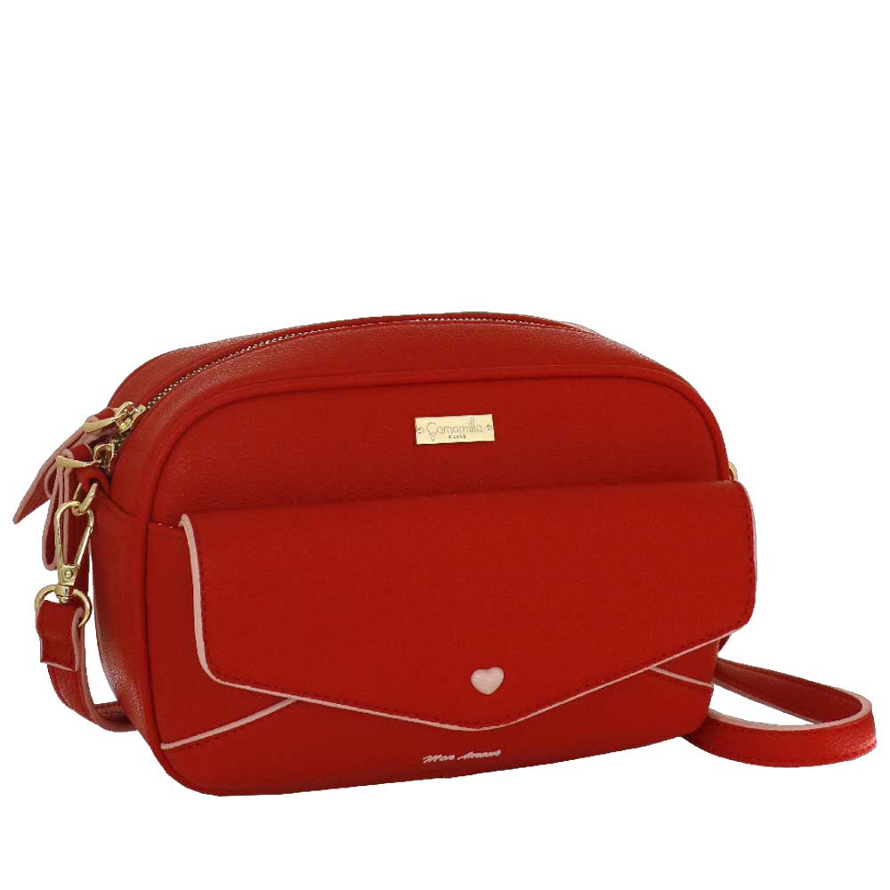 Camomilla Milano Camera Bag Mon Amour Rossa 12338