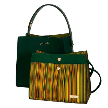 Camomilla Milano Bag in Bag M Betsey Verde