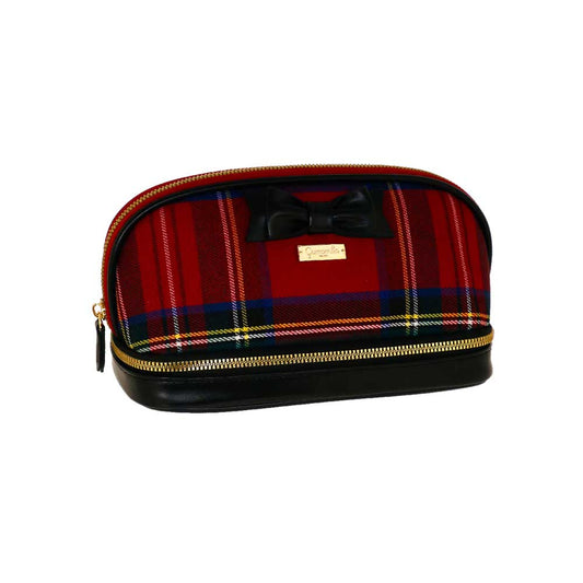 Camomilla Milano Beauty Porta Gioie Tartan Touch Rosso