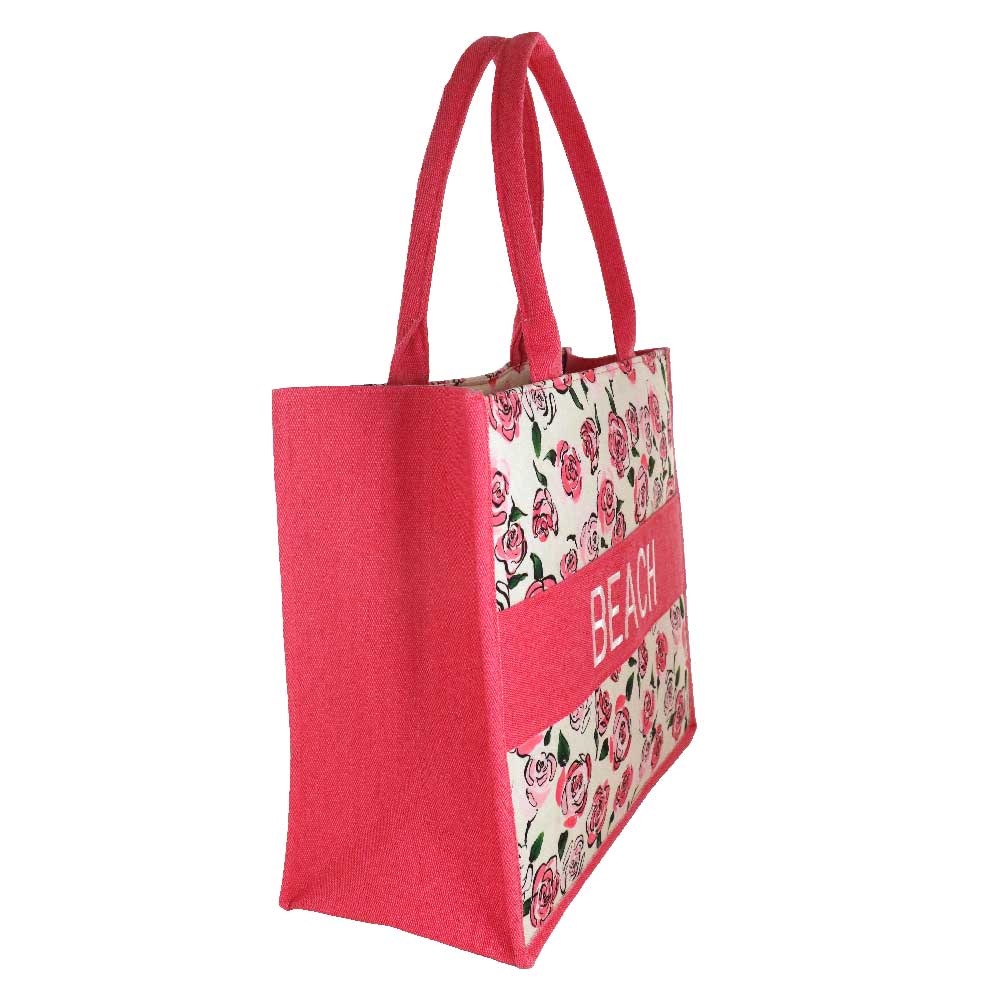 Camomilla Milano Borsa Mare M Rosellina Rosa | Ricamo Beach