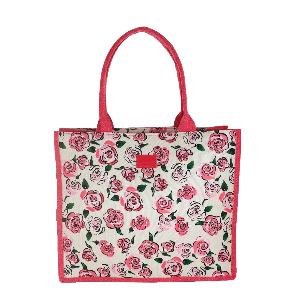 Camomilla Milano Borsa Mare M Rosellina Rosa | Ricamo Beach