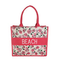 Camomilla Milano Borsa Mare M Rosellina Rosa | Ricamo Beach