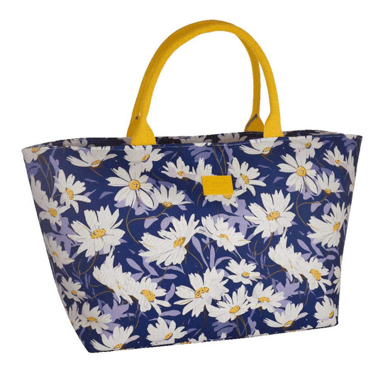 Camomilla Milano Borsa Mare XL Margherita Blu - Extra Large