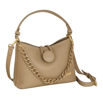 Camomilla Milano Borsa a Mano con Tracolla Claire Beige