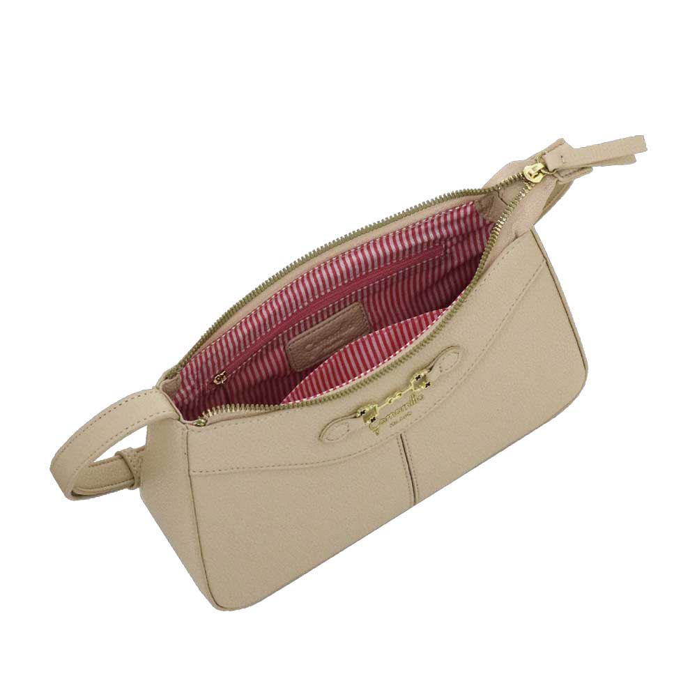 Camomilla Milano Borsa a Spalla e Tracolla Charlotte Off White SC