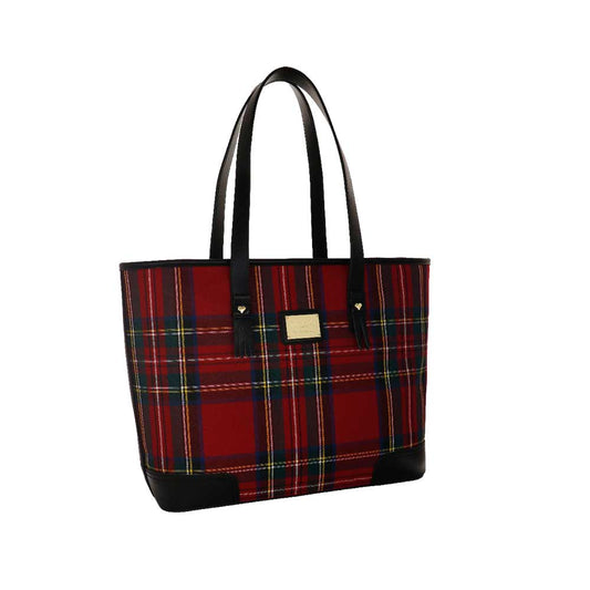 Camomilla Milano Borsa a Spalla Scottish Bag Nero