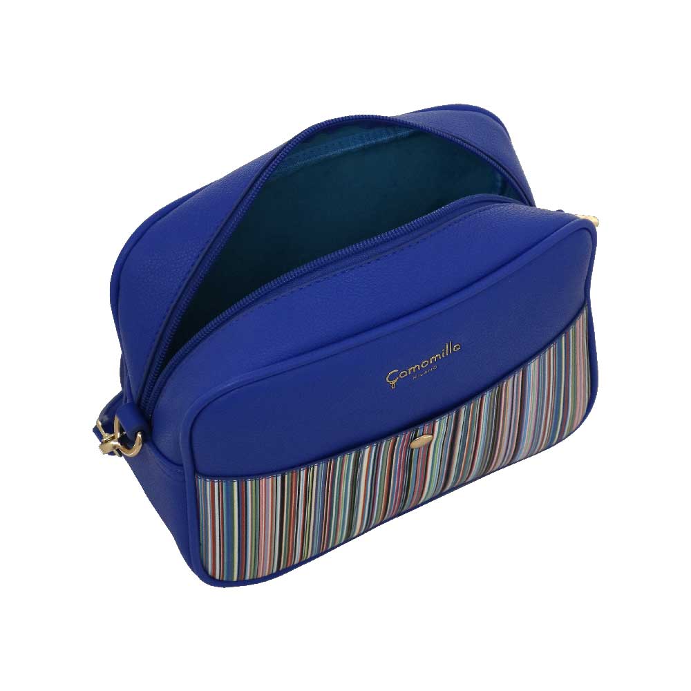 Camomilla Milano Borsa a Tracolla Camera Bag Betsey Blu