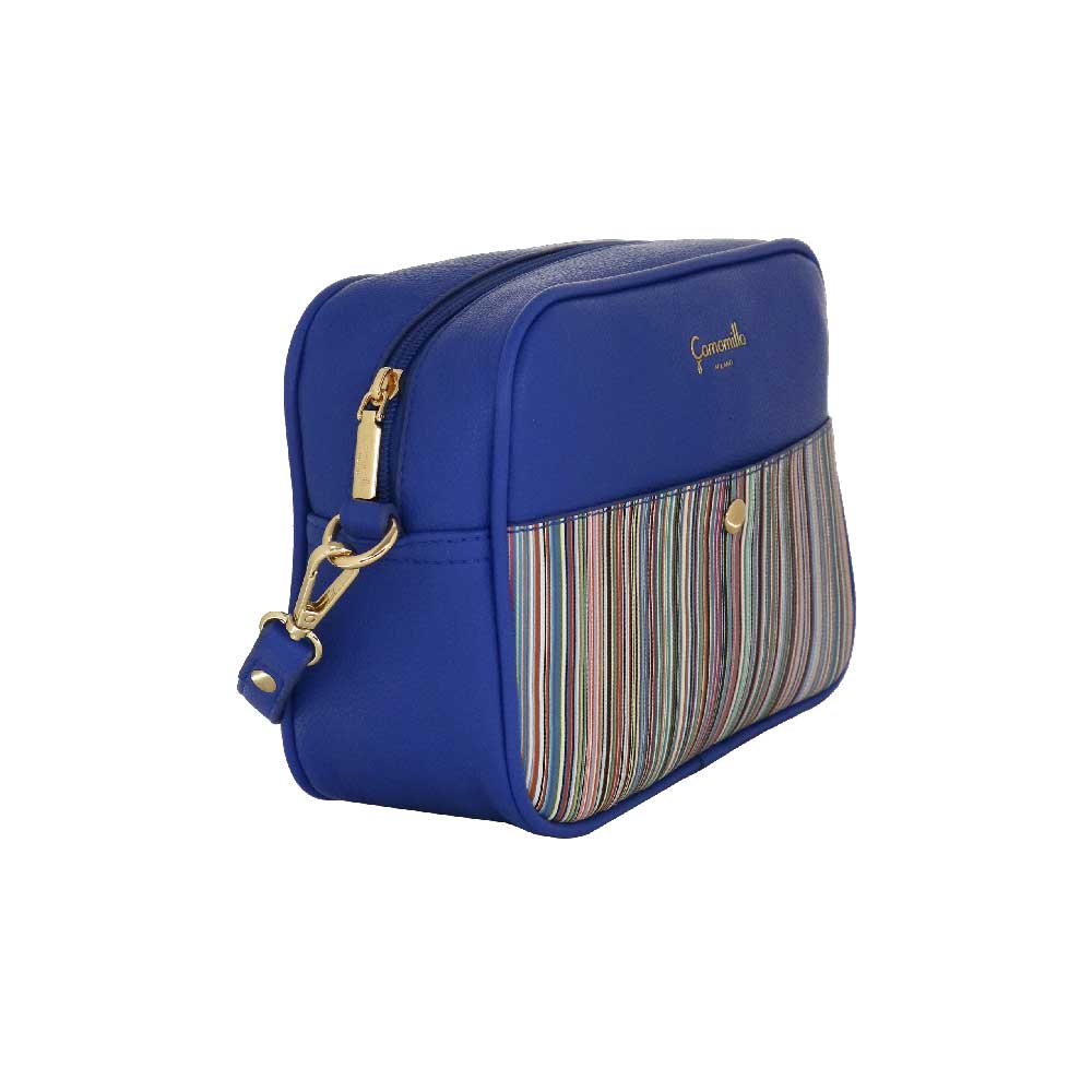 Camomilla Milano Borsa a Tracolla Camera Bag Betsey Blu