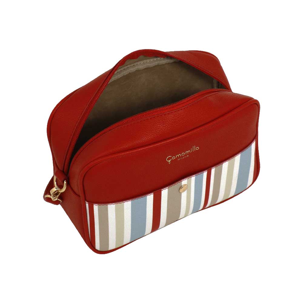 Camomilla Milano Borsa a Tracolla Camera Bag Betsey Rosso