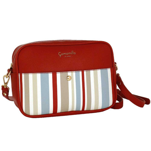 Camomilla Milano Borsa a Tracolla Camera Bag Betsey Rosso