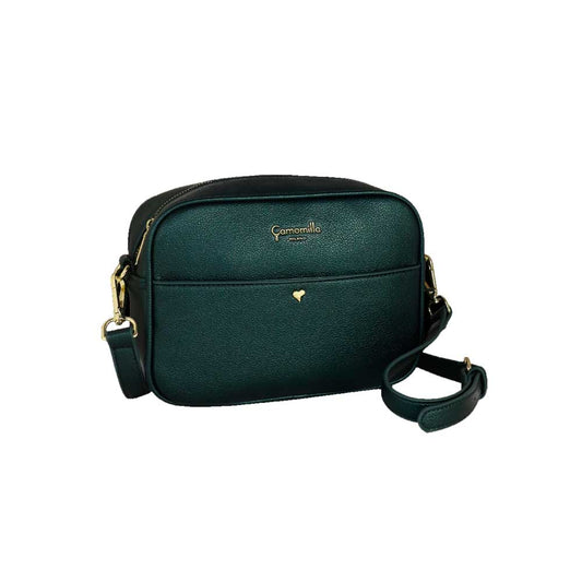 Camomilla Milano Borsa a Tracolla Metal Glam Verde