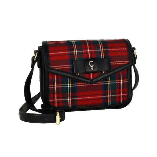 Camomilla Milano Borsa a Tracolla/Patta Scottish Bag Nero