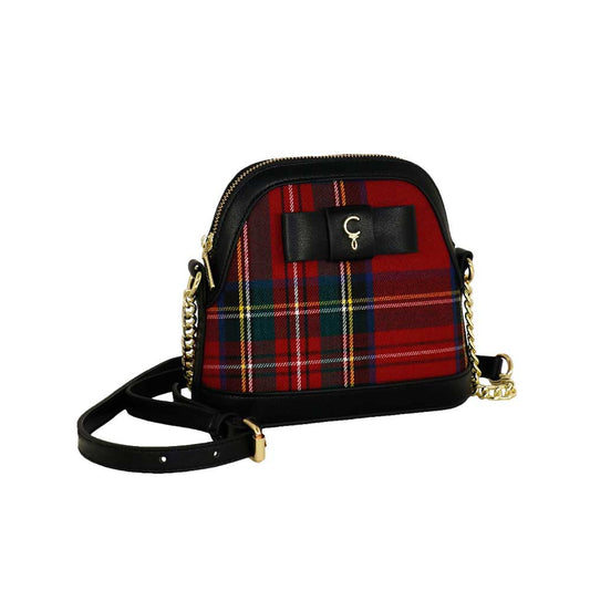 Camomilla Milano Borsa a Tracolla Scottish Bag Nero