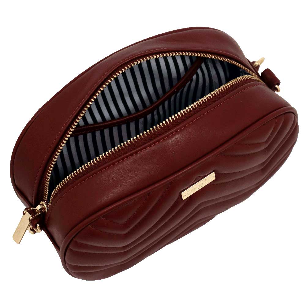 Camomilla Milano Borsa a Tracolla Solo Cuore Bordeaux