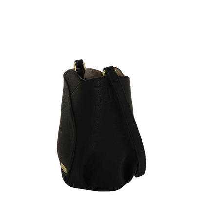 Camomilla Milano Borsa a Tracolla Tulip Nero