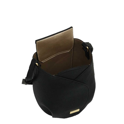 Camomilla Milano Borsa a Tracolla Tulip Nero