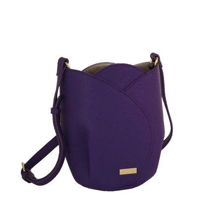 Camomilla Milano Borsa a Tracolla Tulip Viola