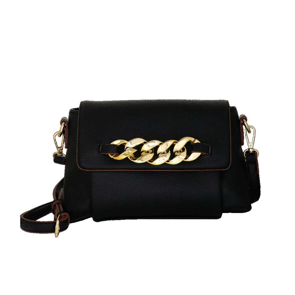 Camomilla Milano Borsa a Tracolla Pinky Nero