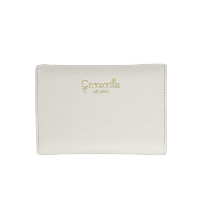 Camomilla Milano Portafoglio Donna S Pinky Bianco con Zip