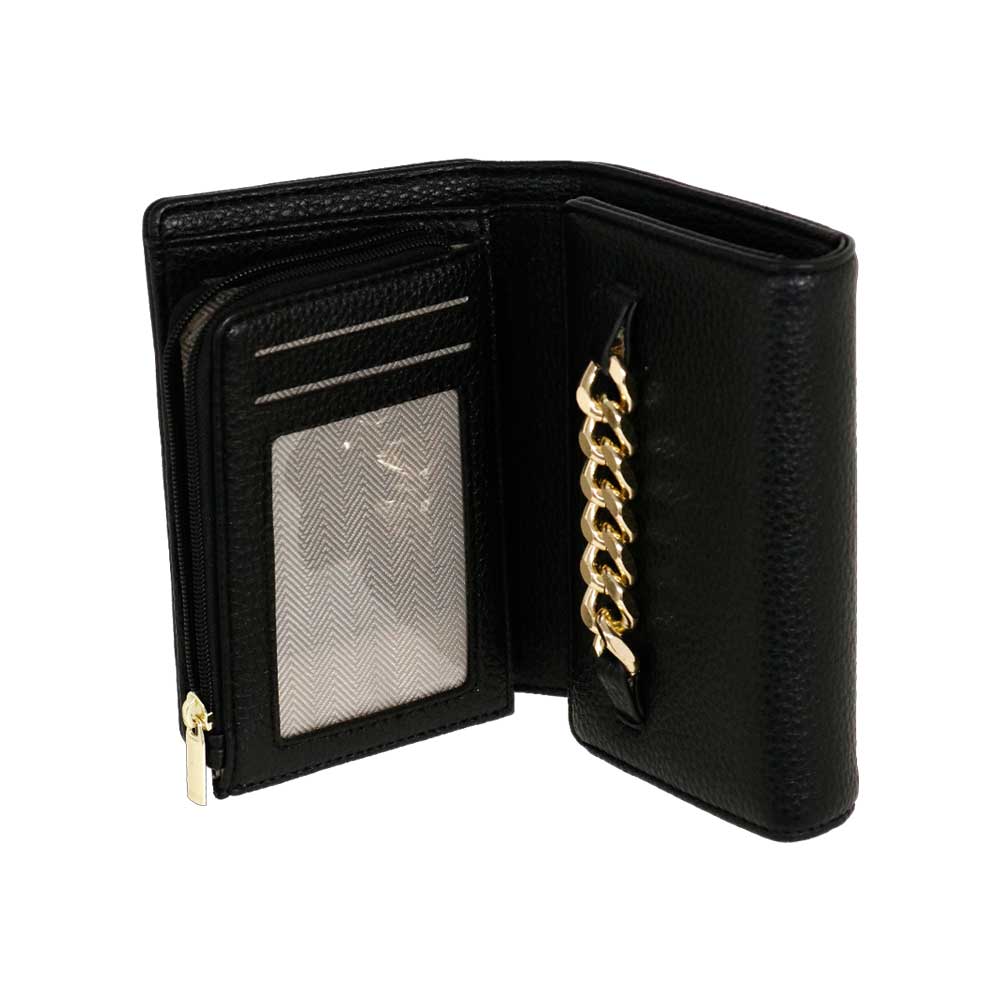 Camomilla Milano Portafoglio Donna S Pinky Nero con Zip